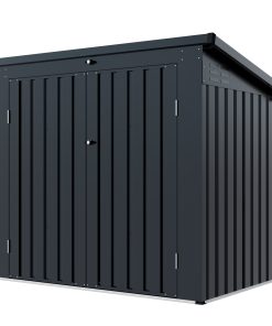 Garbage Bin Shed Stores 2 Trash Cans