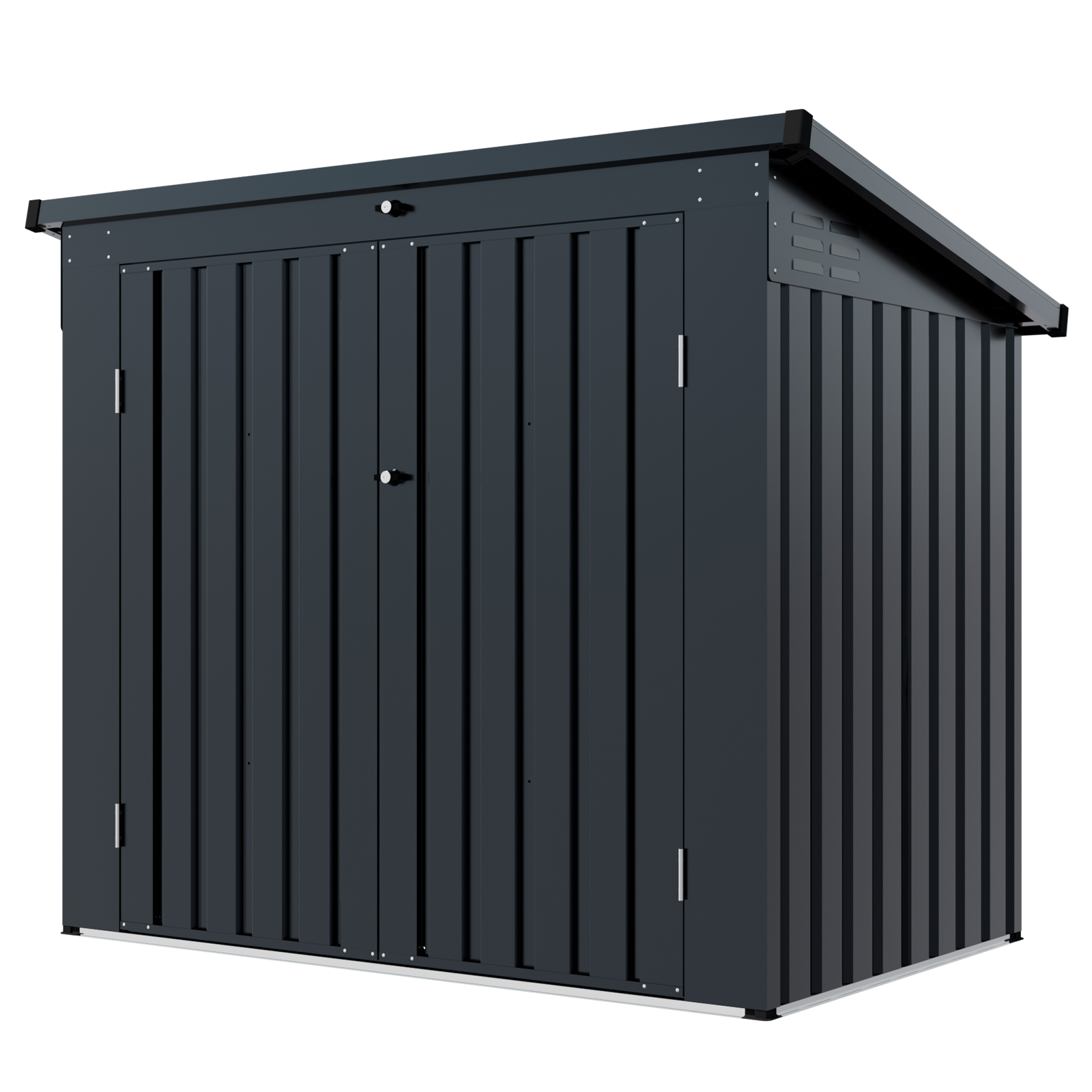 Garbage Bin Shed Stores 2 Trash Cans