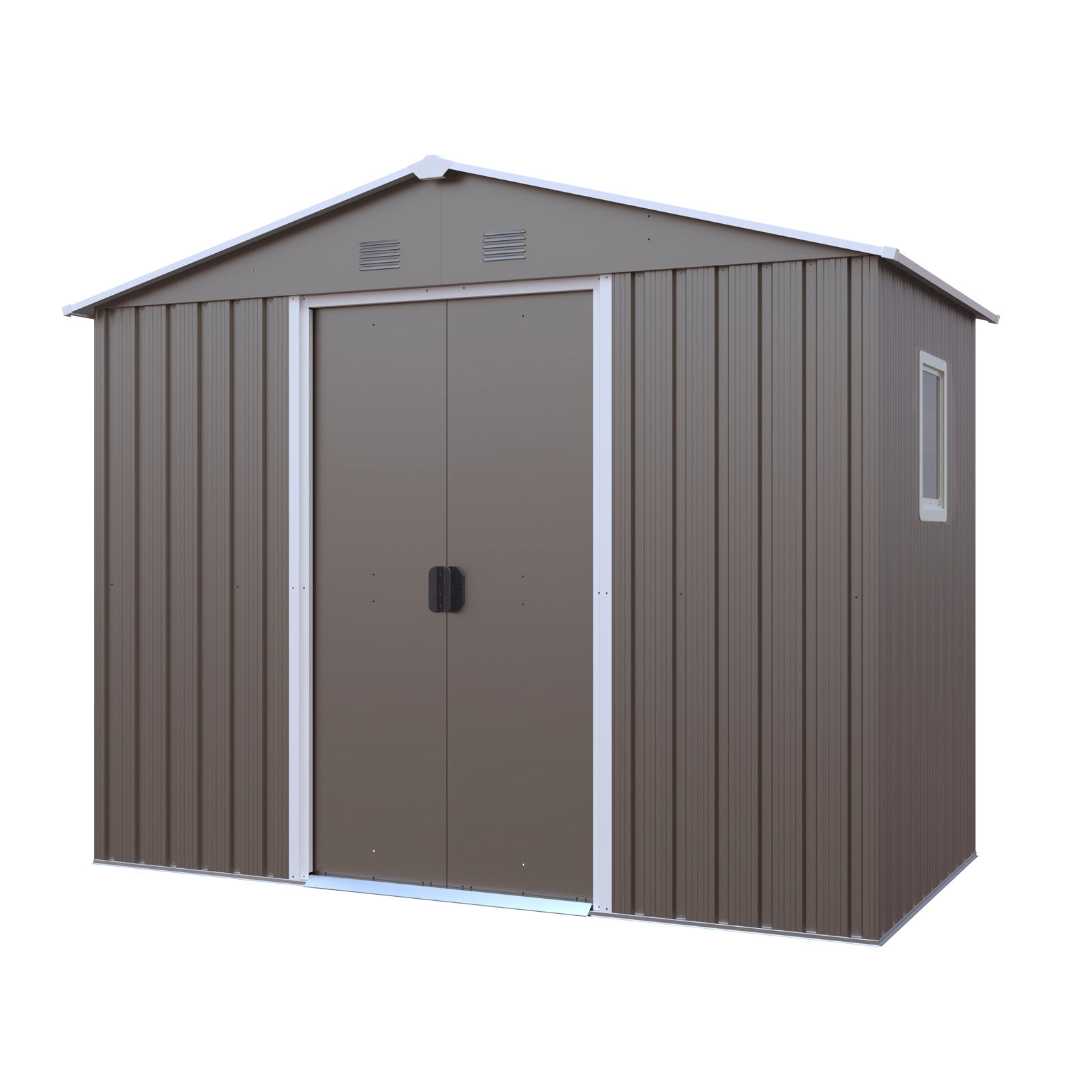 8 x 4ft Outdoor Metal Storage Shed