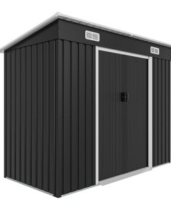 8x4FT Galvanized Steel Shed