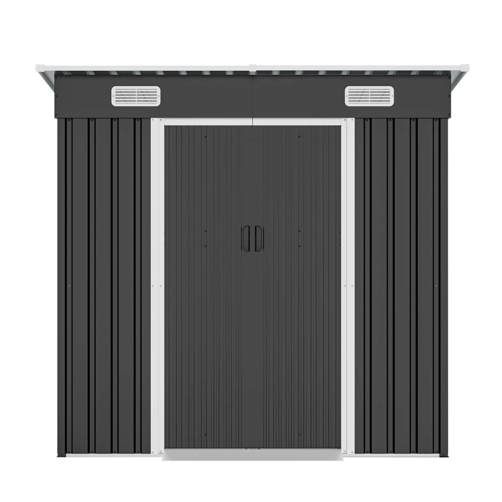 6x4FT Galvanized Steel Shed