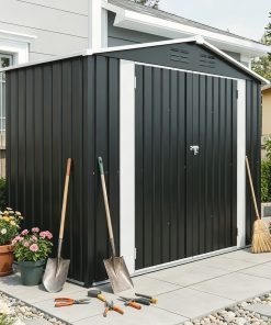 8FT x 4FT Outdoor Metal Storage Shed