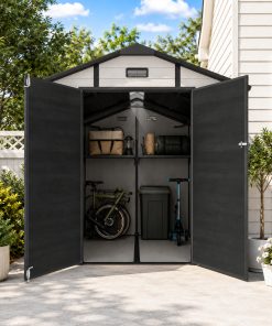 8x10 FT Plastic Outdoor Storage Shed