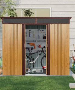 8ft x 6ft Outdoor Metal Storage