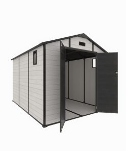 8x10 FT Plastic Outdoor Storage Shed