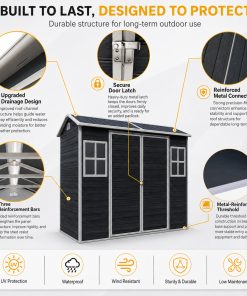 8FTx4FT Outdoor Storage Shed