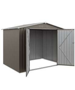 8x6FT Outdoor Metal Storage Shed