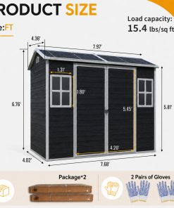 8FTx4FT Outdoor Storage Shed