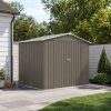 8x6FT Outdoor Metal Storage Shed