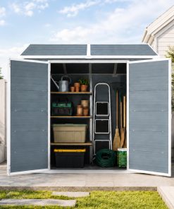 8 X 6 Ft Resin Outdoor Storage Shed