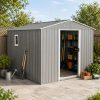 8ft X 10ft Metal Outdoor Storage Shed