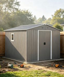 8ft X 10ft Metal Outdoor Storage Shed