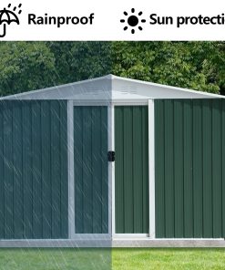 8x6 FT Outdoor Storage Garden Shed