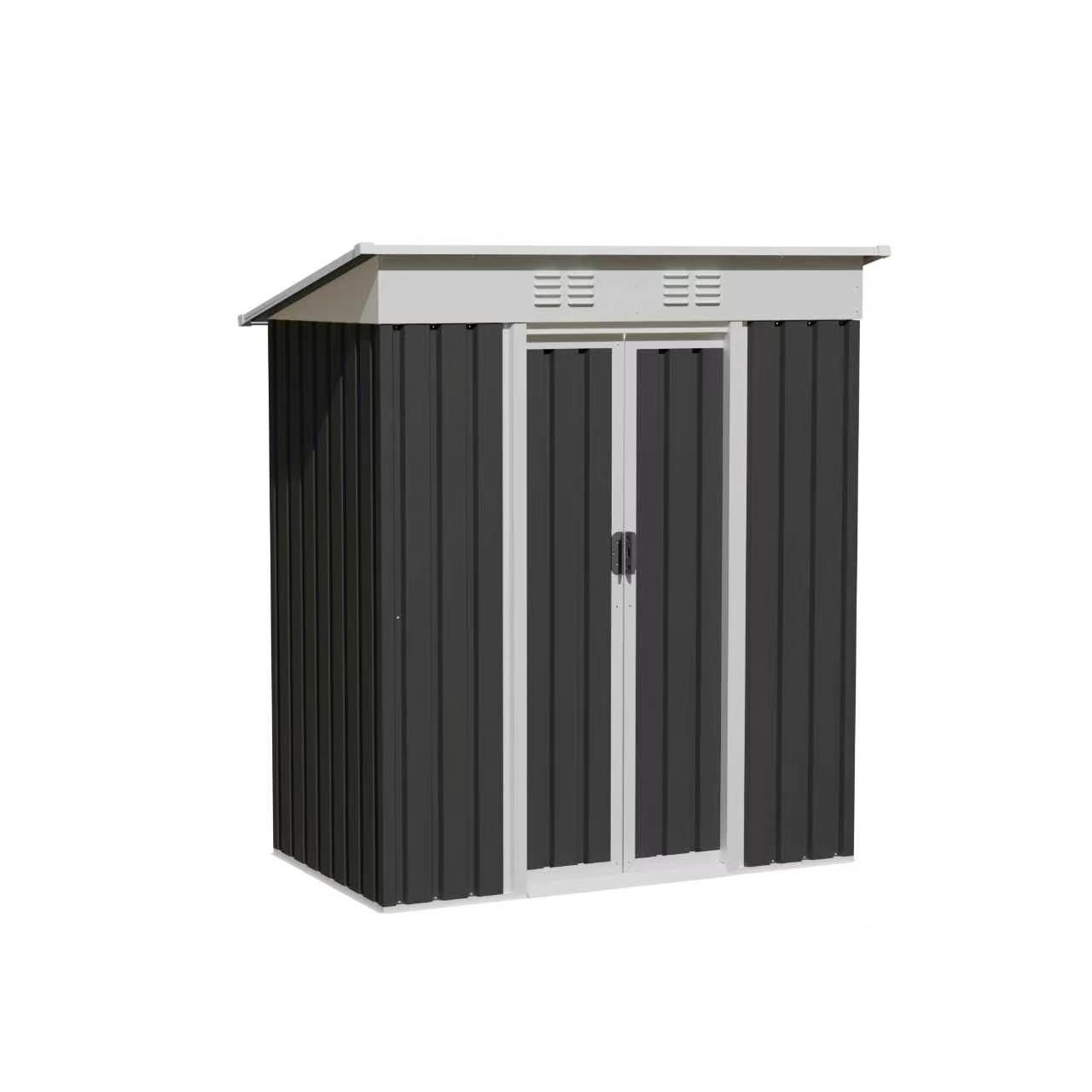 5x3 FT Metal Garden Shed