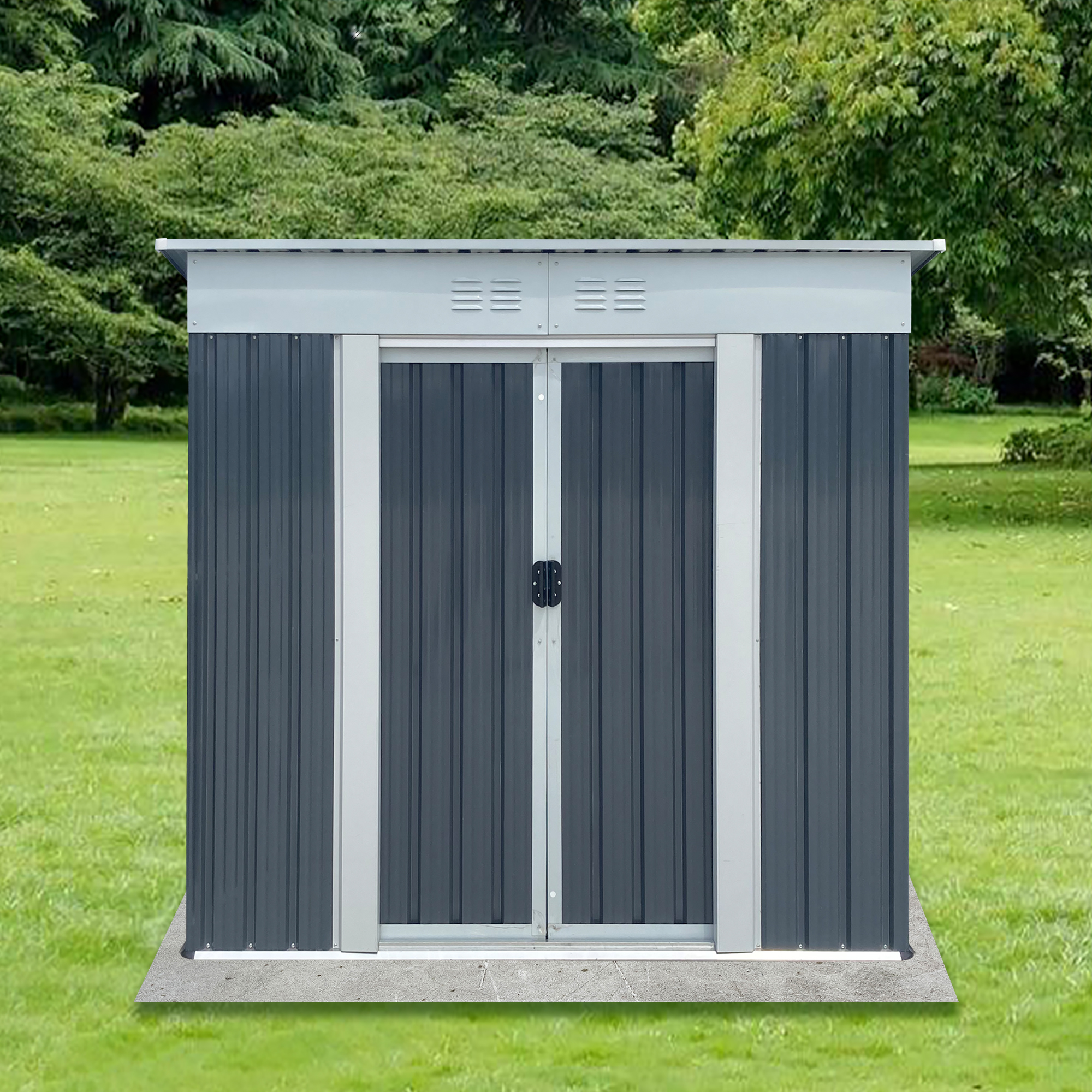 6x4 FT Outdoor Storage Sheds
