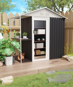 6x4 FT Outdoor Storage Shed