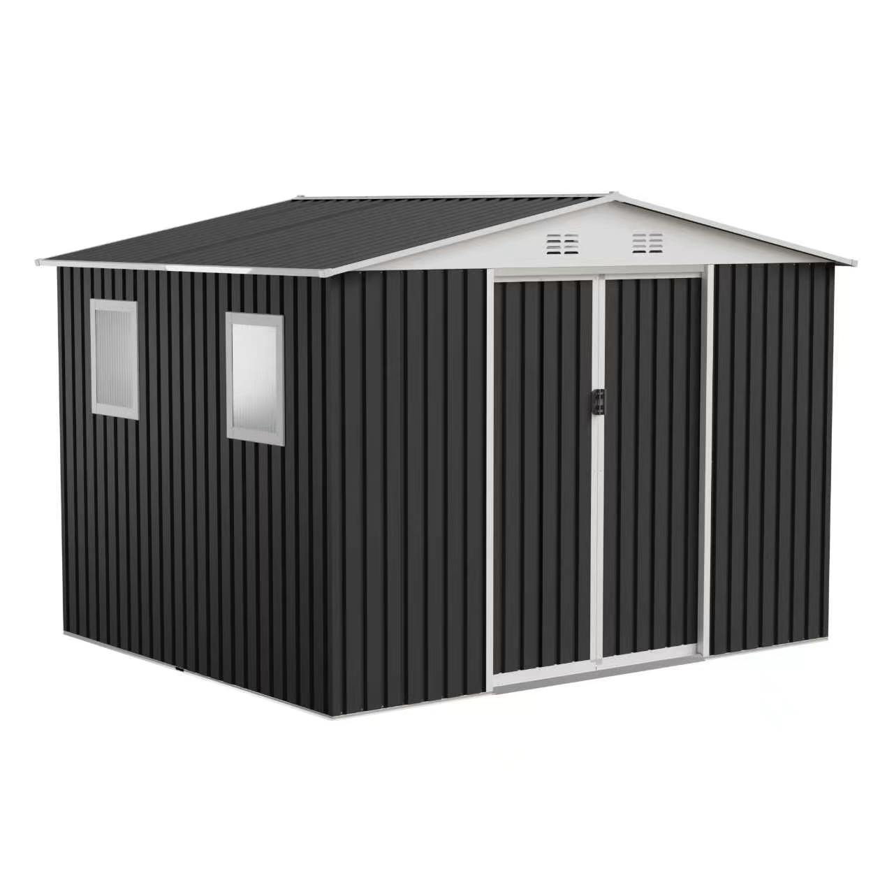 10x8 FT Metal Garden Shed