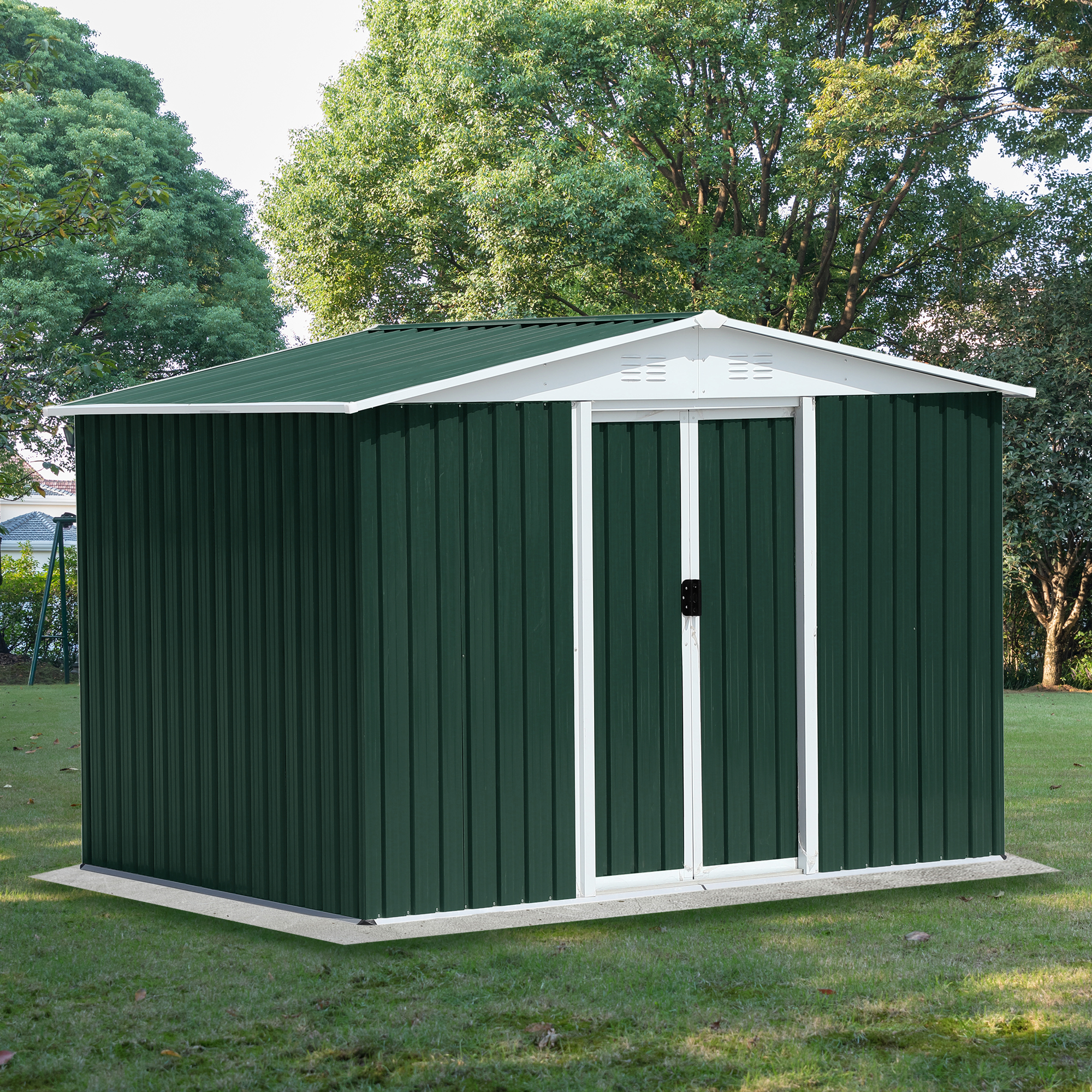 8x6 FT Outdoor Storage Garden Shed