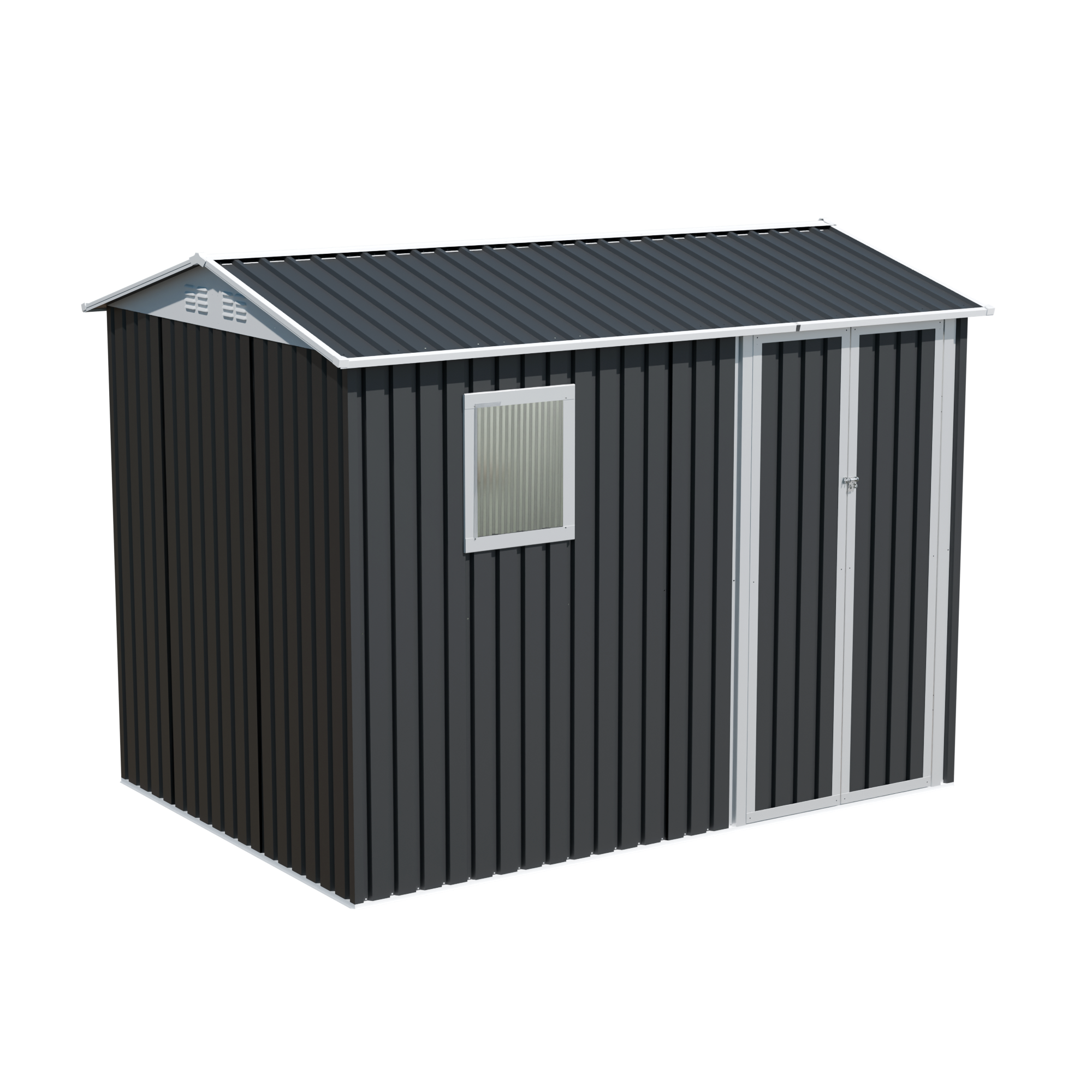 9x6 FT Metal Garden Storage Shed