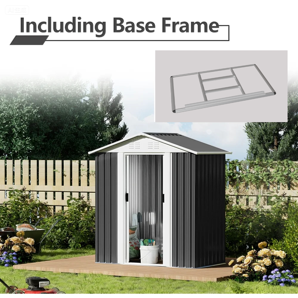 5x3 FT Outdoor Storage Shed