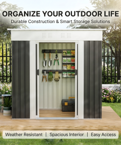 6x4 FT Garden Shed