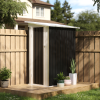 4.3x2.5 FT Metal Garden Shed