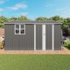 12x10 FT Outdoor Metal Storage Shed